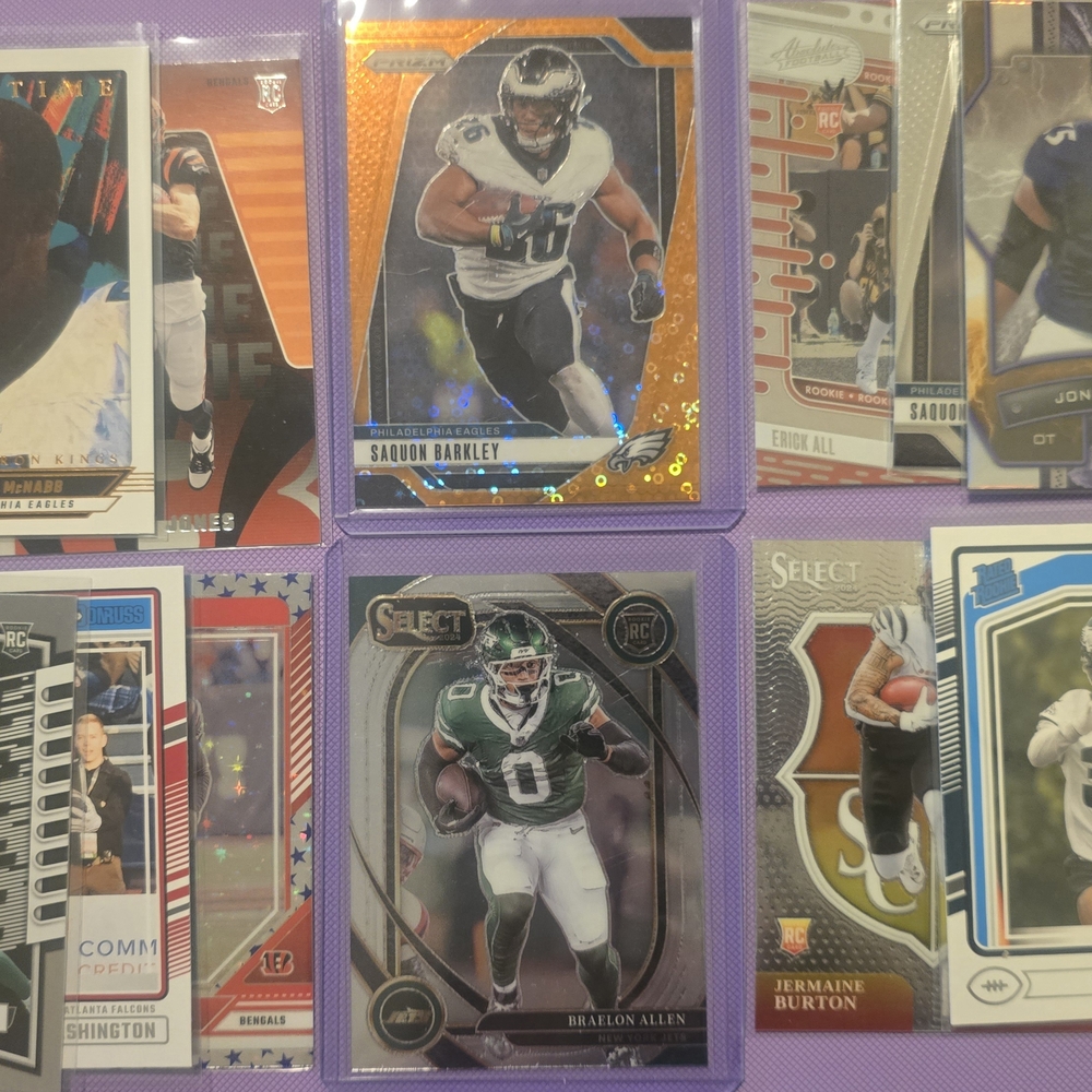 Panini Kids Trading Cards - Purple, Orange, Green Highlights